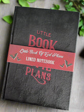 Load image into Gallery viewer, "Little Book of Evil Plans" A5 Velvet Notebook
