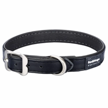 Load image into Gallery viewer, Red Dingo Elegant Dog Collar - Vegan Leather