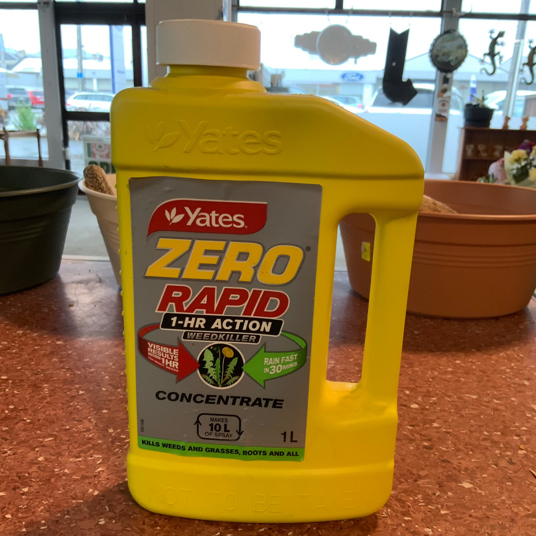 Yates Zero Rapid Weed Killer 1L