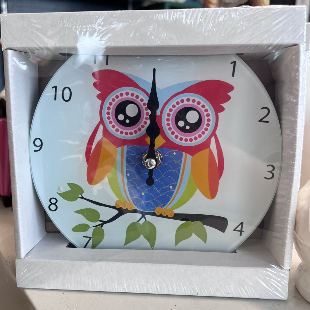 Little Owl Wall Clock