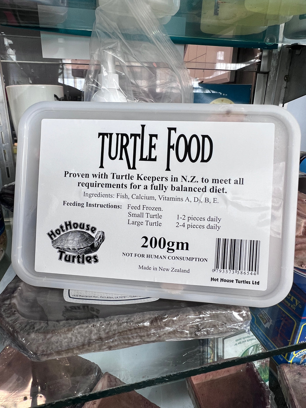 Frozen Turtle Food - HHT