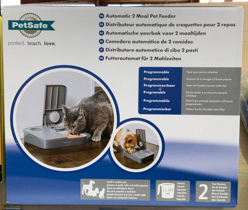 Buy PetSafe Automatic 2 Meal Pet Feeder at Campbells Garden Centre, 20 Medway Street, Gore.  For all your pet supplies, food and toys.